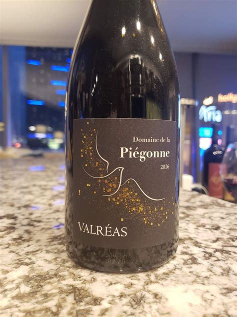 2018 Domaine de la Piégonne Côtes du Rhône Villages Valréas France