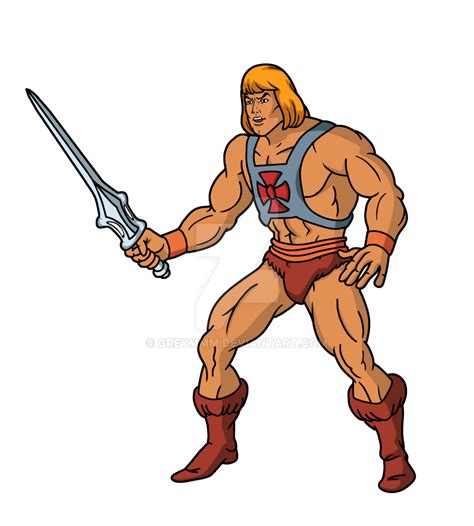 He-man Cartoon by greymmm on DeviantArt