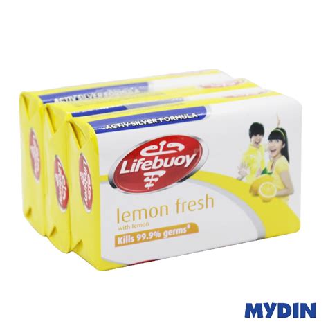 Lifebuoy Antibacterial Soap 80g X 3 3 Variants Lazada