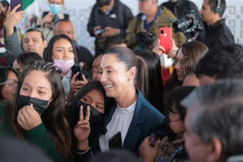 Claudia Sheinbaum Anuncia Beca Universal Para Estudiantes De Nivel