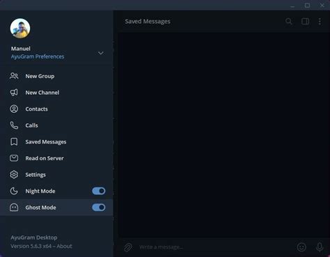 AyuGram 5.12 - Download for PC Free