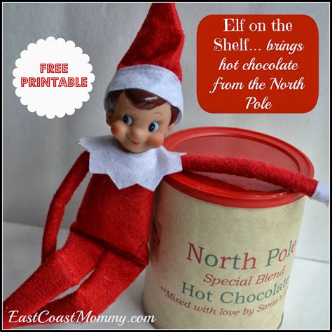 East Coast Mommy Elf On The Shelf North Pole Hot Chocolate