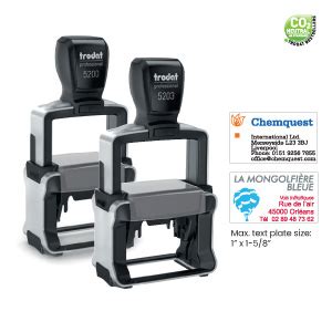 Upload Design Trodat Professional 5203 Self Inking Text Stamp Acme