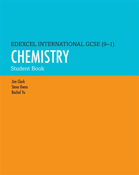 SOLUTION Edexcel International GCSE 9 1 Chemistry Student Book