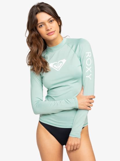 Whole Hearted Long Sleeve Upf Rash Vest For Women Roxy