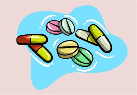 Comprimidos De Diferentes Cores E Formas C Psulas De Cones De P Lula