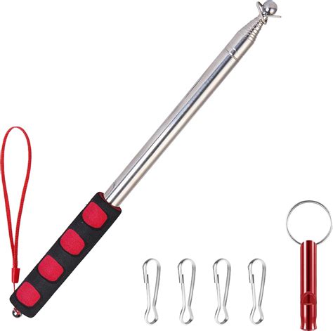 Amazon 8 2ft Telescopic Flag Pole Stainless Steel Handheld