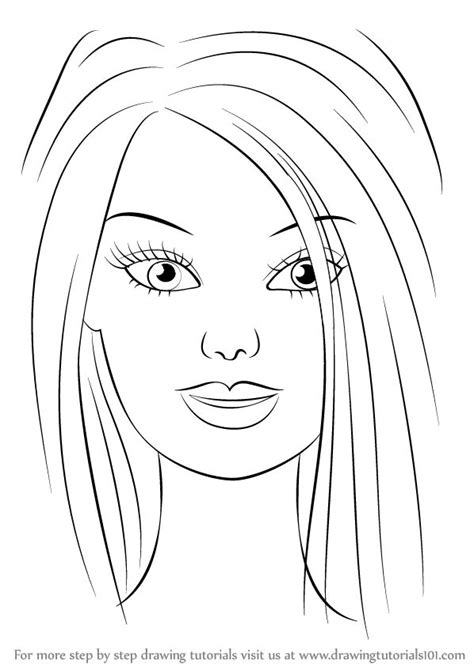 Printable Barbie Face