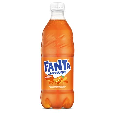 Fanta Orange Zero Sugar 20oz - Coca-Cola UNITED