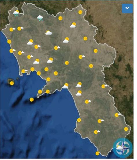 Meteo Caserta Oggi Mercoled Giugno Nuvoloso Meteoweek