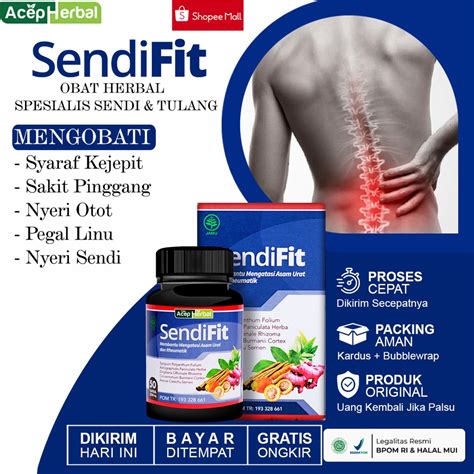 Jual Obat Syaraf Kejepit Sakit Pinggang Saraf Nyeri Sendi Badan Kaku