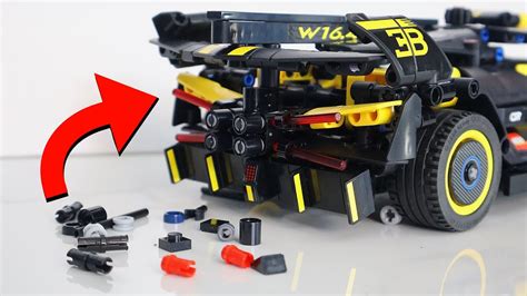 Bugatti Bolide Lego Technic Stop Motion Assembly Youtube