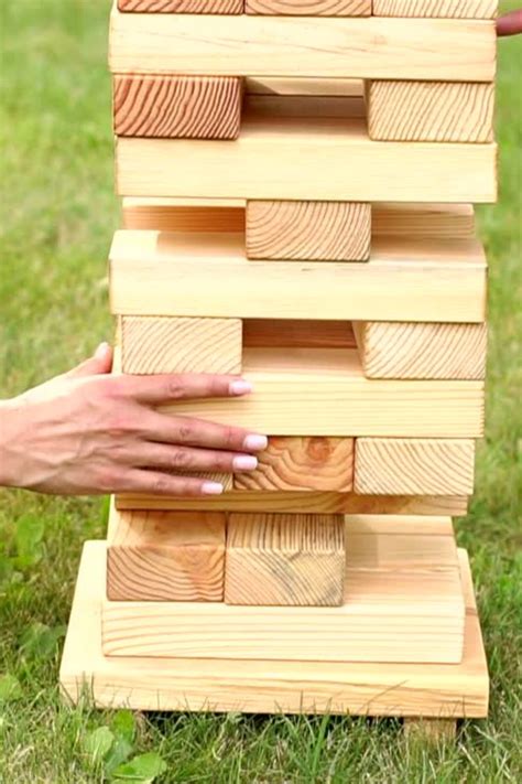 Take Jenga To The Next Level With Giant Jenga Jenga Is A Great Game