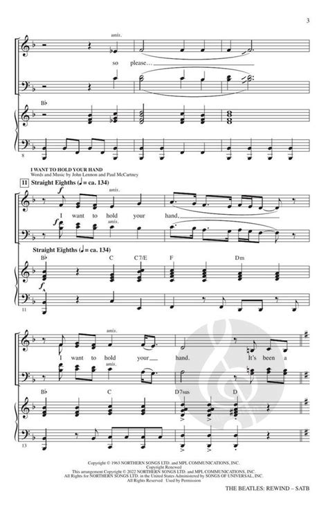 George Harrison Sheet Music For Mixed Choir Buy Online