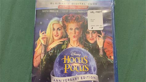 Hocus Pocus Blu Ray Unboxing YouTube