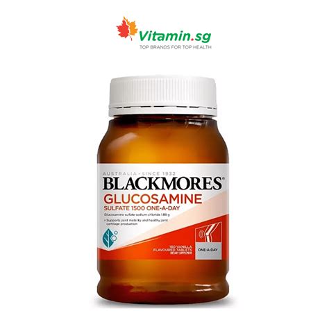 Blackmores Glucosamine Sulfate One A Day Tabs Vitamin Sg