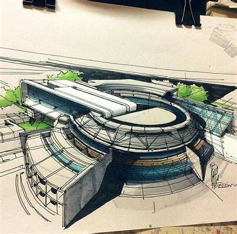 Pin by LOS CACHIVACHES DE MI ABUELA on SKETCHES | Architecture concept drawings, Amazing ...