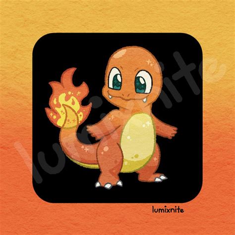 Charmander Coaster Bespoke Boutique Nz