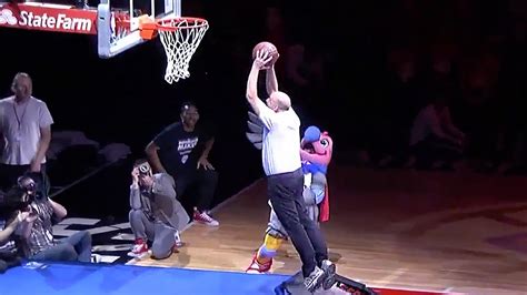 Clippers Owner Steve Ballmer Dunks Off Trampoline Unveils Hideous New