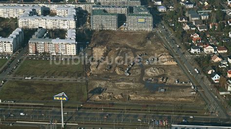 Berlin Von Oben Neubau Einer Mehrfamilienhaus Wohnanlage Wei E Taube