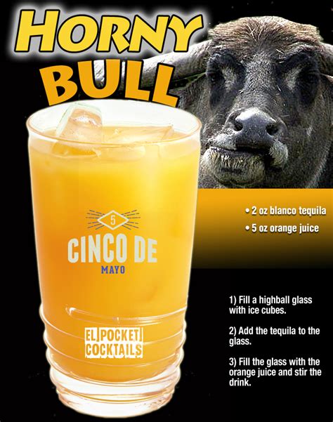 Horny Bull Pocket Cocktails