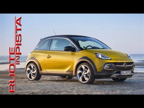 Ruote In Pista N 2254 Le News Autolink Opel Adam Rocks Video