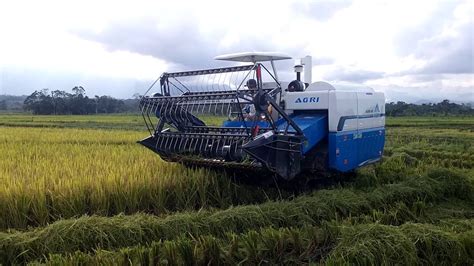 Cosechadora De Arroz Agri Youtube