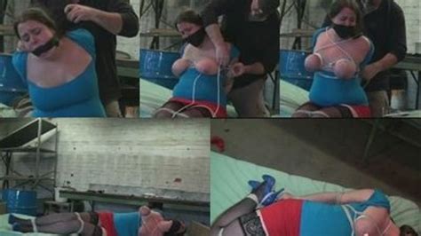 Hogtied And Made To Lay On Her Brutally Bound Tits Hunters Lair Bondage Clips Sale