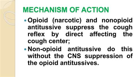 Antitussive Drugs Ppt