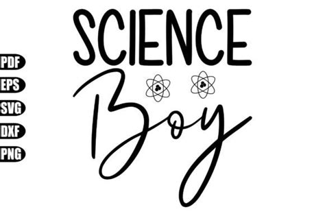 Science Boy Svg Graphic By Creativekhadiza124 · Creative Fabrica