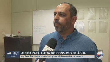 Jornal Da Eptv Edi O S O Carlos Araraquara Saae De S O Carlos