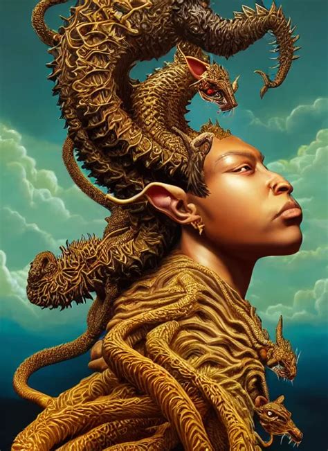 Chimera Fantasy Fantasy Magic Intricate Sharp Stable Diffusion