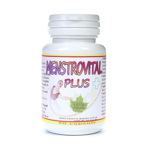 Capsule Menstrovital Plus Vitalia Pharma 50 Buc EMAG Ro