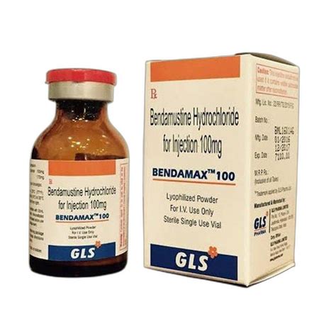 Gls Bendamax 100 Mg Bendamustine Hydrochloride For Injection At ₹ 5620