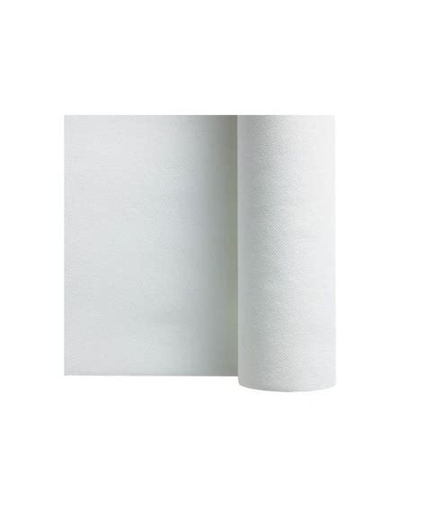 Rouleau Nappe Non Tiss Blanc X M