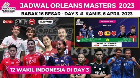 Wakil Indonesia Di Babak Besar Bakri Vs Grimley Orleans