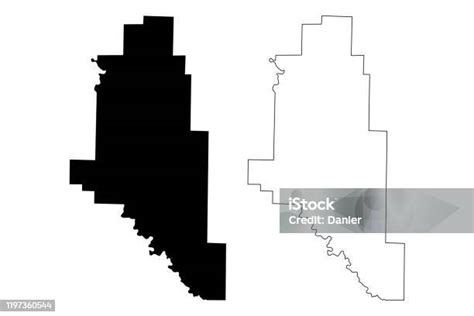 Monroe County Arkansas Map Stock Illustration - Download Image Now ...