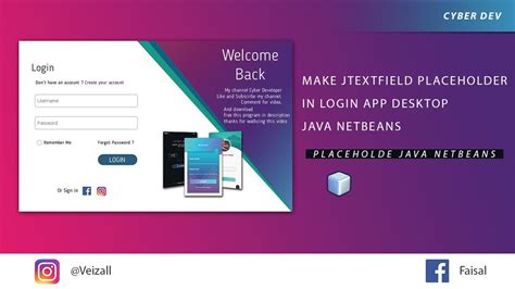 How To Create Text Placeholder In Java Netbeans Jtextfield