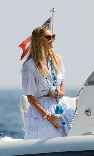 This Is Elle Macpherson Still Sexy In A String Bikini On A Boat In Capri