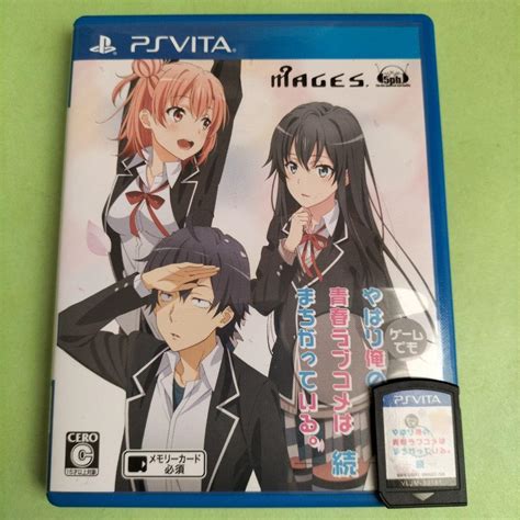 Ps Vita Yahari Game Demo Ore No Seishun Love Come Wa Machigatteiru Zoku