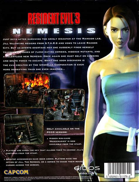 Resident Evil 3 Nemesis Box Shot For Pc Gamefaqs