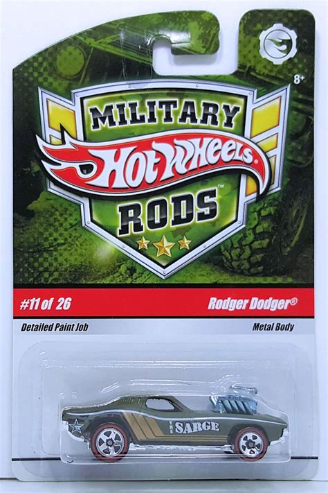 Hot Wheels Military Rods Rodger Dodger Hot Wheels Toys Hot Wheels Cars Hot Wheels