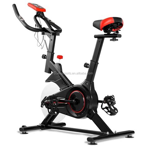 실내 사이클링 Spinningbike 운동 스핀 자전거 고정 자전거 심장 피트니스 사이클 트레이너 심장 펄스 Led 디스플레이