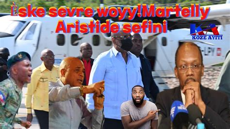 Michel Martelly Aristide mezanmi tande kisa neg yo fè Ariel woyy èske