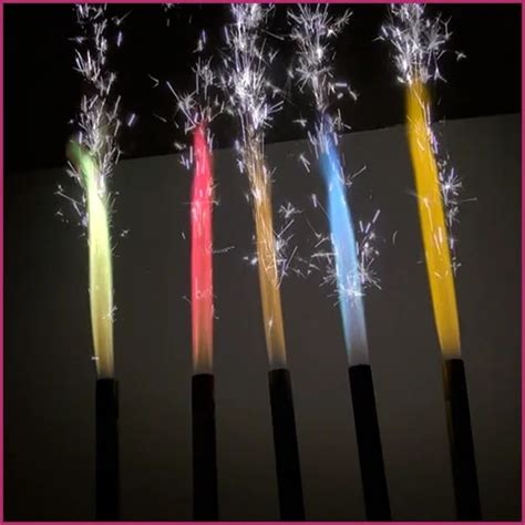 Magic Wedding Party Cheap Happy Birthday Cake Firework Ice Fountain