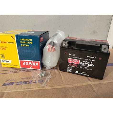 Jual Aki Motor Honda Scoopy Supra X 125 Aspira Gtz5S Mf Kit Aki Kering