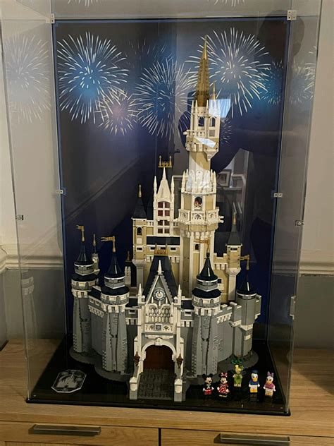 Display case for LEGO Disney: The Disney Castle (71040)– Wicked Brick