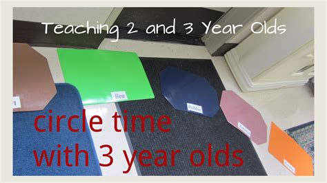 Teaching 2 And 3 Year Olds Preschool Circle Time