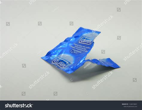 Durex Condom Pack Opened Indonesia July 스톡 사진 1128418601 Shutterstock