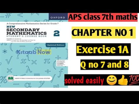 Exercise A Question Ii Aps Maths Th Ii New Secondary